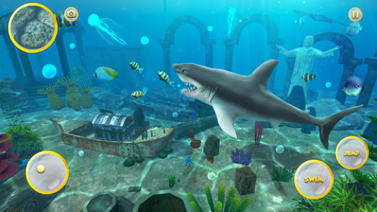 اسکرین شات بازی Life of Great White Shark: Megalodon Simulation 1