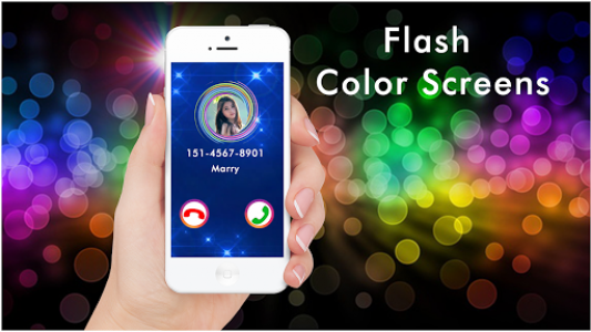 اسکرین شات برنامه Flash On Clap & Color Screen Flash Alerts 5