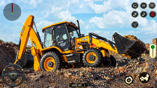 اسکرین شات 1 بازی Machine mining Excavator Games