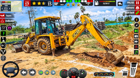 اسکرین شات 4 بازی مگا ساخت و ساز 3d jcb بازی