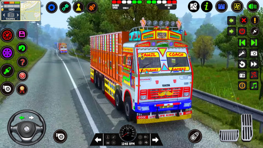 اسکرین شات بازی Indian Lorry Truck Game Sim 3D 5