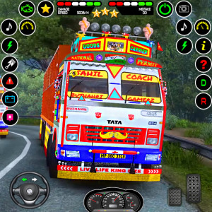 اسکرین شات بازی Indian Lorry Truck Game Sim 3D 1