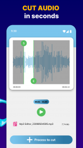 اسکرین شات برنامه MP3 Cutter & Audio Trimmer 3