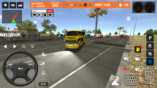 اسکرین شات 5 بازی Thailand Bus Simulator