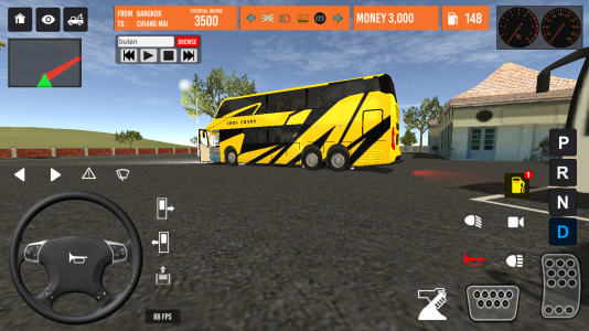 اسکرین شات 6 بازی Thailand Bus Simulator