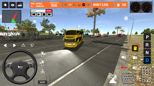 اسکرین شات بازی Thailand Bus Simulator 5