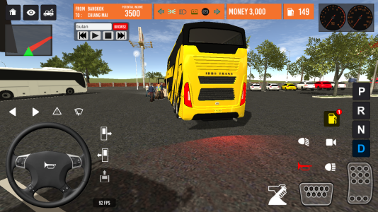 اسکرین شات 7 بازی Thailand Bus Simulator