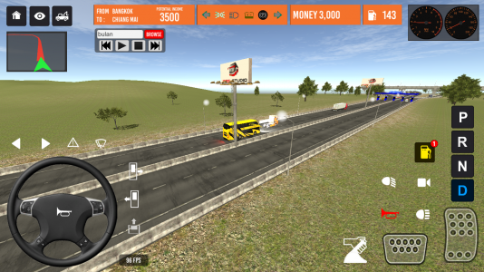 اسکرین شات بازی Thailand Bus Simulator 4