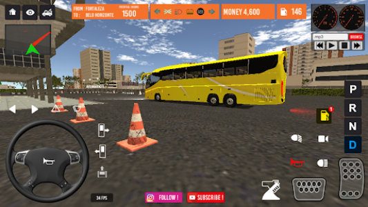 اسکرین شات بازی Brasil Bus Simulator 2