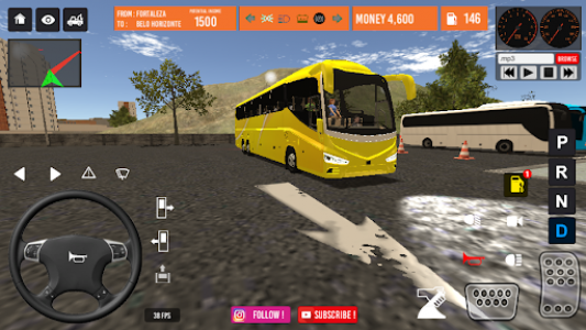 اسکرین شات بازی Brasil Bus Simulator 1