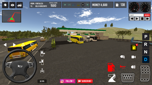 اسکرین شات بازی Brasil Bus Simulator 3