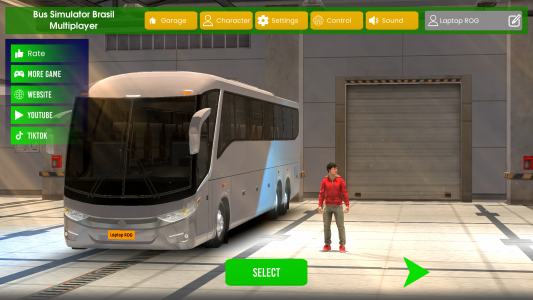 اسکرین شات 1 بازی Bus Simulator Brasil Online