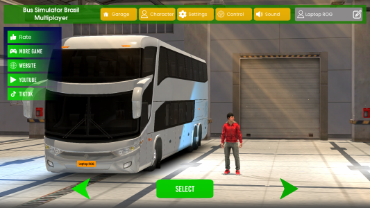 اسکرین شات 2 بازی Bus Simulator Brasil Online