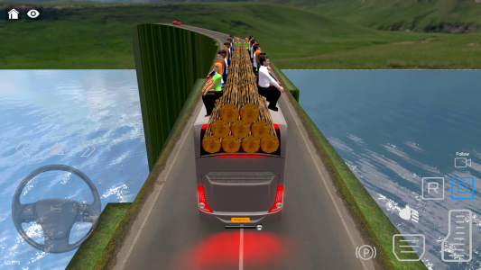 اسکرین شات 6 بازی Dangerous Road : Bus Driving