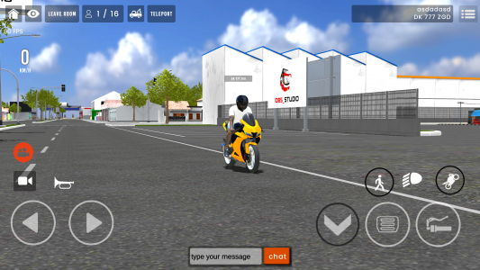 اسکرین شات بازی Geng Motor Multiplayer 1