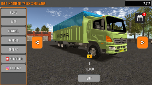 اسکرین شات بازی IDBS Indonesia Truck Simulator 3