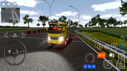 اسکرین شات 3 بازی IDBS Indonesia Truck Simulator