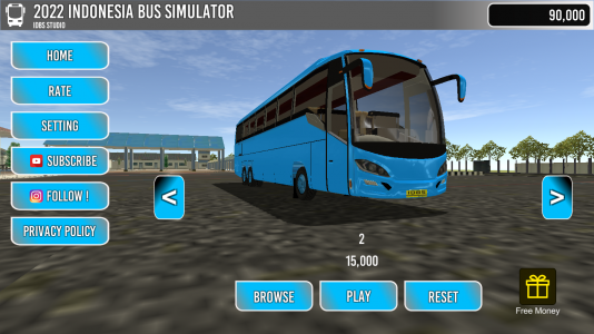 اسکرین شات بازی 2022 Indonesia Bus Simulator 6