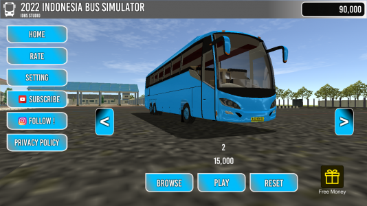 اسکرین شات بازی 2024 Indonesia Bus Simulator 6