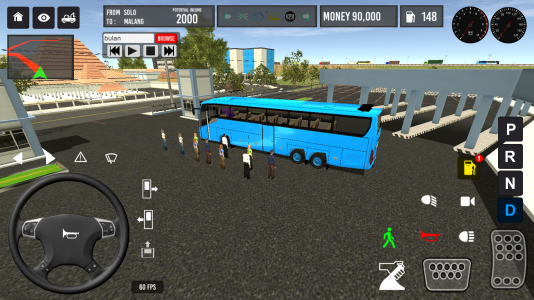 اسکرین شات 2 بازی 2024 Indonesia Bus Simulator