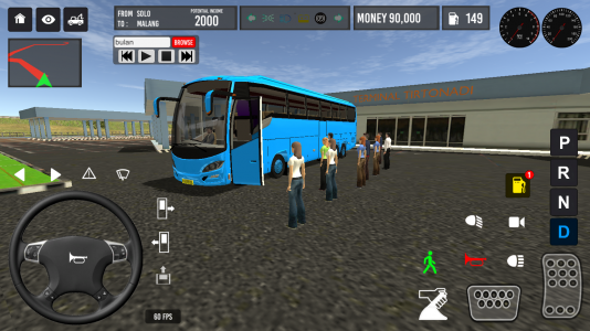 اسکرین شات بازی 2024 Indonesia Bus Simulator 1