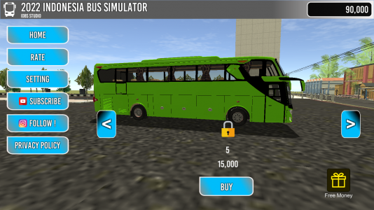 اسکرین شات بازی 2024 Indonesia Bus Simulator 7