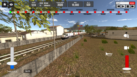 اسکرین شات بازی IDBS Indonesia Train Simulator 7