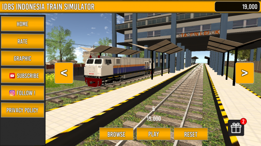 اسکرین شات بازی IDBS Indonesia Train Simulator 3