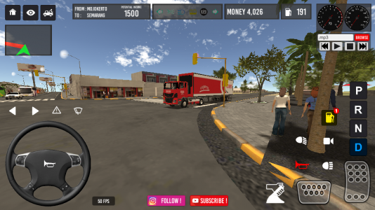 اسکرین شات بازی IDBS Truck Trailer 2