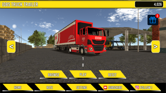 اسکرین شات بازی IDBS Truck Trailer 8