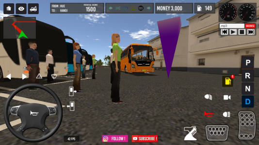 اسکرین شات بازی Vietnam Bus Simulator 7