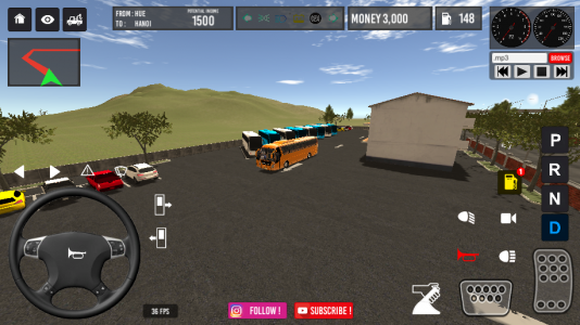 اسکرین شات بازی Vietnam Bus Simulator 6