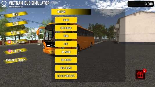 اسکرین شات بازی Vietnam Bus Simulator 5