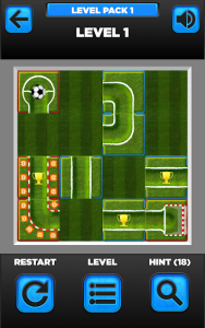 اسکرین شات بازی Roll Ball Soccer – Rolling Soccer Ball Puzzle 4