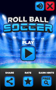اسکرین شات بازی Roll Ball Soccer – Rolling Soccer Ball Puzzle 1