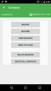اسکرین شات برنامه Super Backup & Restore 2