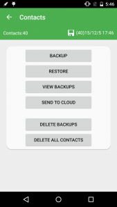 اسکرین شات 2 برنامه Super Backup & Restore