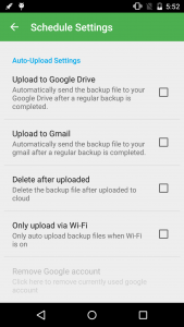 اسکرین شات 5 برنامه Super Backup & Restore