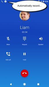 اسکرین شات برنامه Call Recorder 2