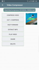 اسکرین شات برنامه Video Compressor &Video Cutter 2