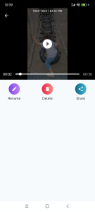 اسکرین شات برنامه EasySplit - Split & Trim Video 8