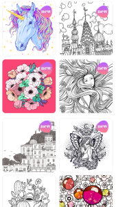 اسکرین شات 3 بازی Paint.Book : Color by number