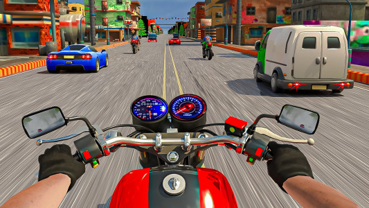 اسکرین شات 3 بازی Endless Motorcycle Racing Tour