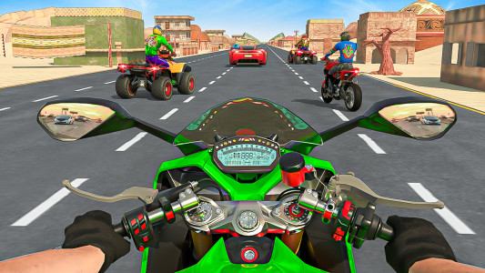 اسکرین شات 2 بازی Endless Motorcycle Racing Tour