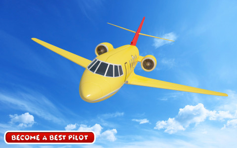 اسکرین شات بازی Airplane Game Flight Pilot Sim 1
