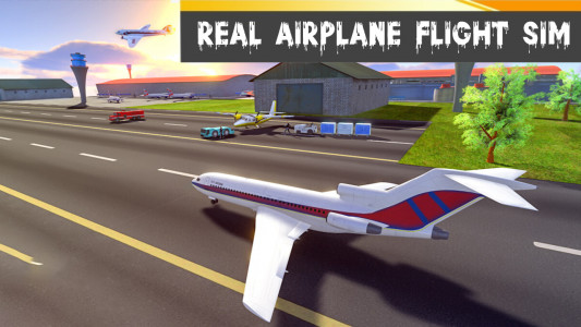 اسکرین شات بازی Airplane Game Flight Pilot Sim 4