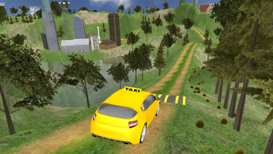 اسکرین شات 6 بازی Car Driving Games: Taxi Games