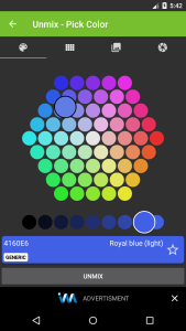 اسکرین شات 4 برنامه Color Mixer