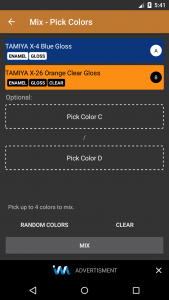 اسکرین شات 2 برنامه Color Mixer