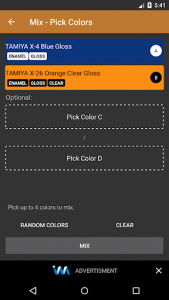 اسکرین شات برنامه Color Mixer 2